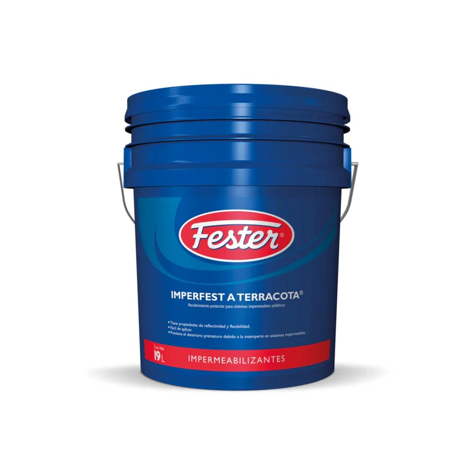 FESTER IMPERFEST A TERRACOTA 19 LTS RECUBRIMIENTO ASFÁLTICO