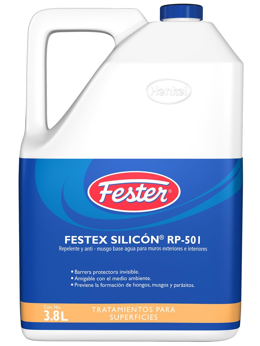 FESTER SILICON RP-501 REPELENTE ANTI-MUSGO PARA MUROS INTERIORES Y EXTERIORES