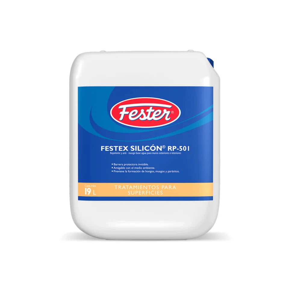 FESTER SILICON RP-501 REPELENTE ANTI-MUSGO PARA MUROS INTERIORES Y EXTERIORES